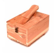 브랜드없음 프리미엄 슈케어박스/향나무 보관함/구두솔 구두약 통