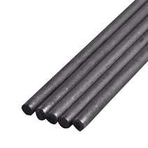용접봉 검은 탄소 막대 흑연 전극 실린더 바 5 개 용 고온 전도성, 04 8mm_05 Length 250mm