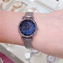 OST NC10 밤하늘 문페이즈 여성메쉬시계 OTW121301FSS