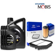제네시스 G80 DH 3.3 터보 가솔린 엔진오일세트