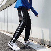 두줄 남자 트레인인바지 운동복팬츠 간지나는 헬스복