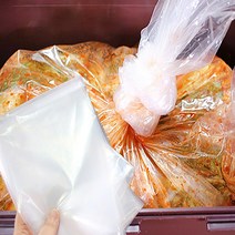 (당일발송) 비닐모아 김장봉투 이사봉투 고추봉투 두꺼운 초대형 포장 PE 대형 비닐 투명, 100매