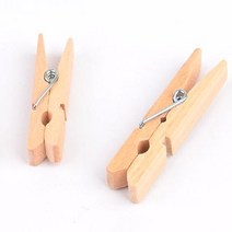 사진 폴라로이드 나무 집개 집게 작품 전시 유치원 갤리리 전시회 파티 약250개입 2.5cm 3cm 3.5cm 4.5cm 사이즈선택, 2.5cm 약250개입