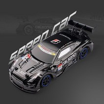 The 블루 무선 드리프트 RC카 빠른알시카 입문영rc카, 불랙