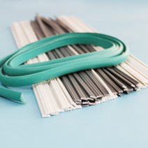 PVC 플라스틱 용접봉 폴리 염화 비닐 흰색 회색 녹색 원형 삼각형 자동차 범퍼 수리 도구 키트 공기 용접기 총, [03] Grey round2.5x5mm, 03 Grey round2.5x5mm, Grey round2.5x5mm