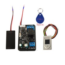 출퇴근기록기 지문인식기 근태관리기 RFID 지문 식별 제어 보드 휴대 전화 13.56mhz NFC 유도 릴레이 마더, 02 Type F2