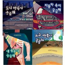 와이즈만 속이 궁금해 그림책 세트(전4권)도시 땅속이 궁금해 + 자동