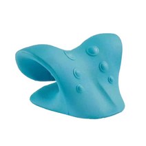 목 어깨 스트레처 이완제 경추 척추지압 요법 견인 장치 베개 통증 완화 정렬 선물, [01] Lagoon Blue