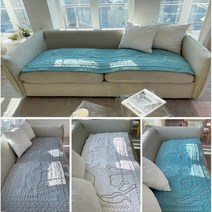 인조 스웨이드 에스닉퀼트 소파러그 70x240cm 소형카페트 거실패드 바닥 북유럽 베란다