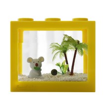 세남자바스켓 코알라 친구들과 국산 마리모 키우기 DIY세트, 앉아코알라+멜란지옐로우 블럭