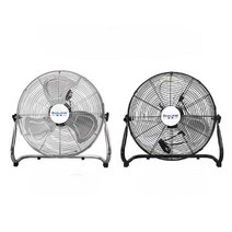 발 선풍기 낚시 캠핑 차량 휴대용 현장용 선풍기, 10인치 검정색