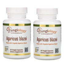캘리포니아 골드 뉴트리션 Agaricus Blazei 아가리쿠스 버섯 600mg 90캡슐 2개