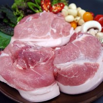 (냉장)국내산 국내산 뒷다리살 돼지고기(400gx5팩) 2kg 구이용 수육용, (냉장)뒷다리살 400g x 5팩(총2kg) 수육용, 5개