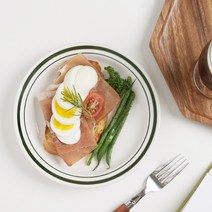 정품 마시피렌체 리니아 접시 19cm, 리니아 접시19cm[브라운]