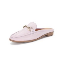 포멜카멜레 양가죽 장식 블로퍼 뮬 라일락 2CM (FHY1F1SM104V1)