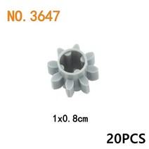 MOC 기어 액슬 코어 세트 45300 액세서리 빌딩 블록 호환 Wedo 2.0 부품 92013 71321 70905 어린이용 기술, [39] 3647