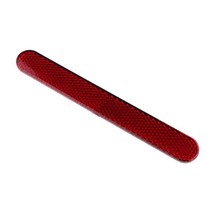 GHSHOP 직사각형 후면 빨간색 반사 반사경 안전 경고, 설명, 레드, 설명
