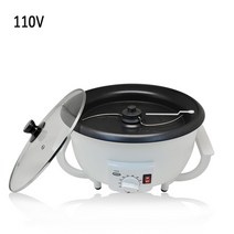 110v 220v 전기 커피 로스터 기계 커피 콩 홈 로스팅 비 스틱 코팅 베이킹 도구 가정용 곡물 건조, 영국, 02 110V_02 미국
