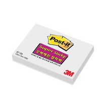3M 포스트잇 슈퍼스티키 노트 657 화이트, 2개