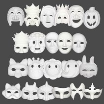 종이가면 종이탈 전통탈 가면만들기 No. 323653EA, 돼지탈, 본상품선택