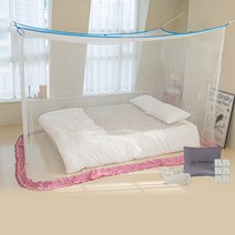맘스필 2인~3인용 국산 베이직 사각모기장 세트