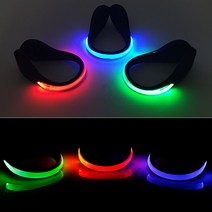 LED 야간 조깅 라이딩 안전 밴드 작업 팔찌 조명 필수품 슈즈 산책 팔찌 나이트러닝 한강달리기