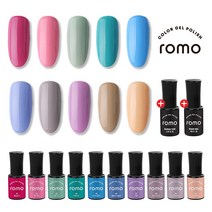 ROMO 로모 젤네일 10종 C세트, 로모 10종_C세트