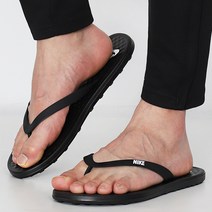 나이키 남성 쪼리 슬리퍼 온 덱 플립플랍 블랙