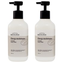 비욘드 딥모이스처 크리미 바디워시 500ml 1+1 (100% 정품) (샘플 증정/선물포장 무료), 4개