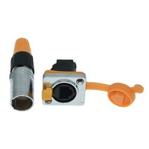 소켓 네트 포트 미니 암 헤드 패널 설치 Rj45 커넥터 산업용 플랜지 고정 고무 커버, [19], 1개