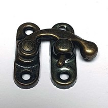 H 걸고리 23 5p/ 옛날 문고리 가방 상자 옷장 고가구 잠금장치 보수수리 목공예재료 diy 인테리어소품