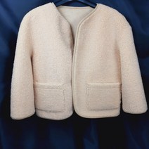 인조무스탕 뽀글이 재킷