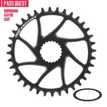 MTB 로드 스프라켓 픽시휠 바퀴 시마노 스램 호환 12 11 10 9 8 7 단 NEW PASS QUEST 0 오프셋 38/4042/44T 산악 자전거 좁은 스프로킷 Deore, [04] 0MM 36T