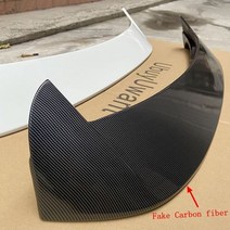 자동차 차량 스포일러 윙 k5 캐스퍼 벨로스터n 제네시스쿠페 벨로스터 n ubuyuwa t 시트 leo mk3 5f(뒤 유리 상단 용) leo 5 dr 2013 - 2020, 가짜 탄소 섬유