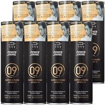미쟝센 파워스윙 슈퍼 스트롱 스프레이 9, 200ml, 8개