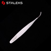 핀셋 세트 쪽집게 수리 공구STALEKS-PRO 40-10 족집게 속눈썹 이식 개화 필수 정전기 방지 고정밀 품, 03 TE-40-7, 03 TE-40-7