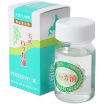 박하 상회 천연 박하유 (둥근 병) 20ml 일제 식품 첨가물 스포이드있는 박하 기름 투명 4539907907700, 1