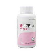 [체지방감소 건강기능식품] 엘라이트정 300정