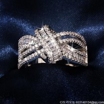 라오농 패션 여성 큐빅 반지 금도금 은도금+d2507LL