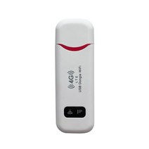 휴대용 와이파이 공유기 무선 해외 여행용 4G LTE USB 동글 150Mbps 모뎀 스틱 WiFi 어댑터 카드 라우터 Adapte, 2.RED