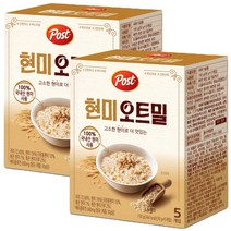 동서식품 [동서식품] 동서 포스트 현미 오트밀 커피음료, 150g, 2개