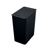 생활특공대 무지 모던 사각 인테리어 휴지통 (10L / 20L), 20L, 블랙