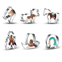 모양틀 입체 두꺼운 월병 쿠키 커터 비스킷 금형 프레스 스탬프 embosser sugar cartoon creative horse diy pastey 몰드 가정용 베이킹, e