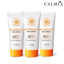 UV 디펜스 선크림50ml x3개 SPF50+PA+++(깔끔백탁제로)