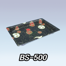BS-500 (매화) 초밥용기 스시용기 용기 뚜껑 400세트