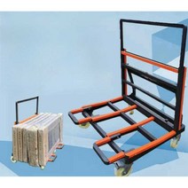 이동식 접이식 유리 운반대 대리석 샷시 구르마 석재운송, L