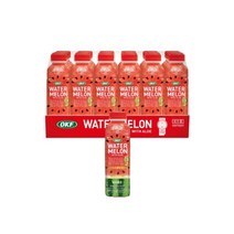 워터멜론 과일쥬스 카페 시원한 수박주스 땡모반 500ml 12개 24개 택, 24개입