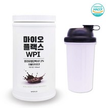 마이오플랙스 WPI 분리유청단백질 식약처 해썹 인증 보충제 류신 단백질쉐이크 프로틴파우더 초코맛, 쉐이크통과 스쿱포함 1통, 분리유청단백질 초코 통당 500g