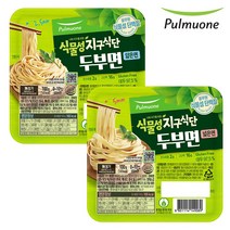 풀무원 pulmuone 식물성 지구식단 두부면 6개 (얇은면/넓은면), 얇은면 6개