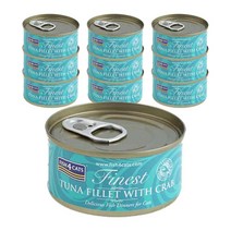피쉬포캣 70g x 10개 고양이 습식캔 주식캔 7종선택, 참치와치즈